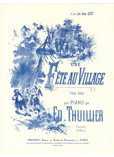 p02211-thuillier-edouard-antoine-une-fête-au-village