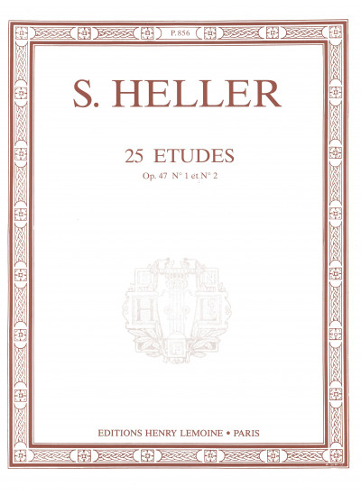 p856-heller-stephen-etudes-25-op47-2-volumes-reunis
