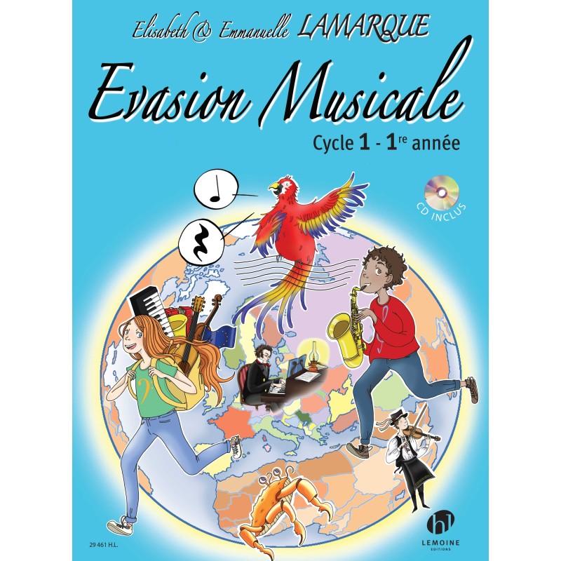 Evasion musicale : cycle 1 (1re année)
