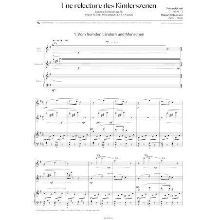 Une relecture des Kinderszenen de Robert Schumann