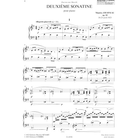 Sonatine n°2 Op.10