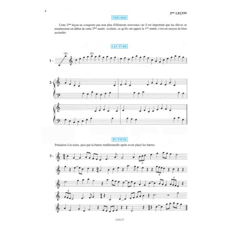 Guide de formation musicale Vol.2 - débutant 2