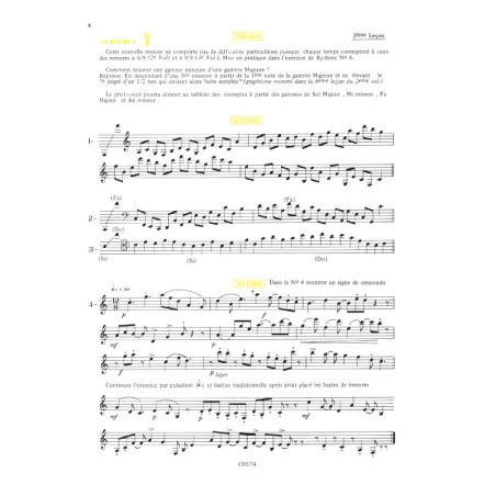 Guide de formation musicale Vol.4 - préparatoire 2