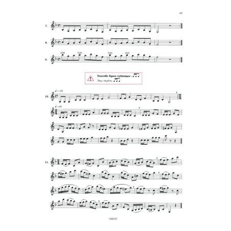 L'Apprenti clarinettiste Vol.2 Manuel pratique pour débutant
