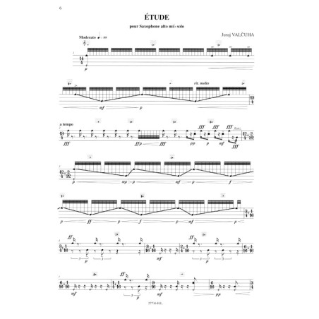 Etudes pour saxophone Vol.2