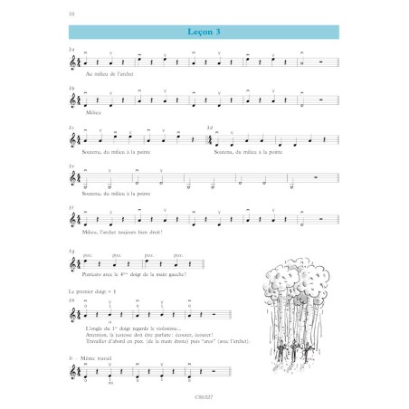 Méthode de violon Vol.1 - 32 leçons débutants