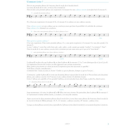 Méthode de violoncelle Vol.3 - 12 études à écrire soi-même