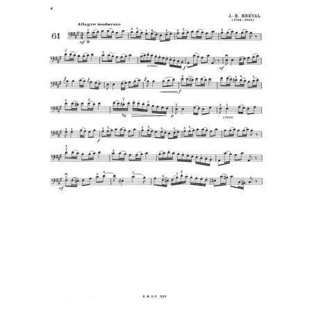 Technique du violoncelle Vol.4