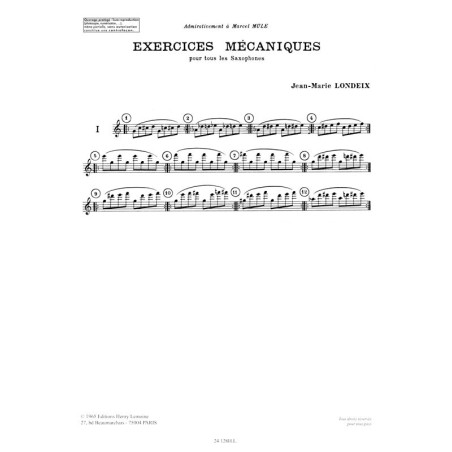 Exercices mécaniques Vol.3