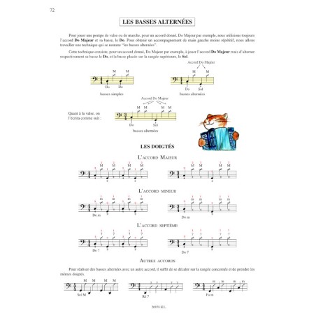 Méthode d'accordéon Vol.1