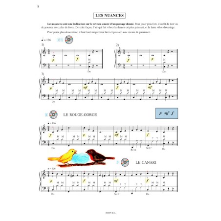 Méthode d'accordéon Vol.2