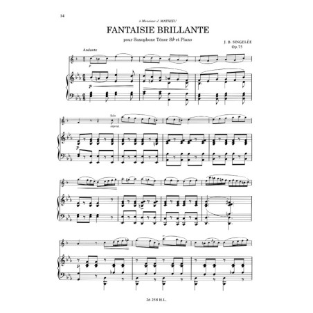 4e et 6e Solos de concert / Fantaisie brillante / Concerto Op.57