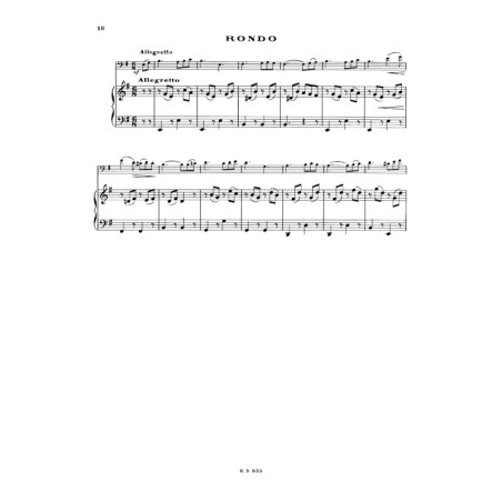 Concertino Op.38 n°1 en Mi min.