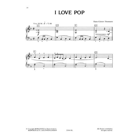 Children's pop piano Vol.1