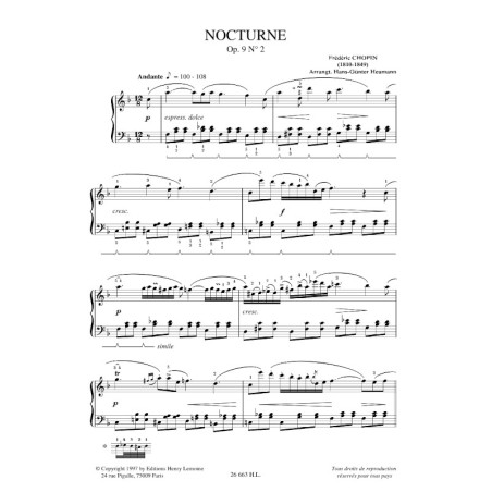 Nocturne Op.9 n°2