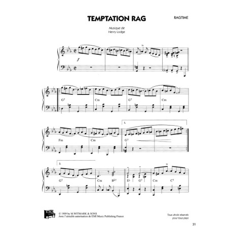 Piano Bar Vol.3 Ragtimes, Blues, Tangos