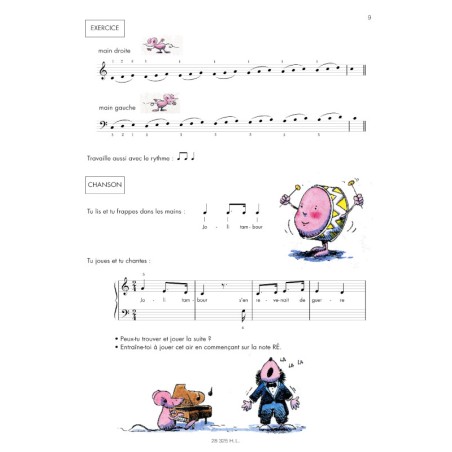 Méthode de piano des 4-7 ans - Petite suite Vol.1