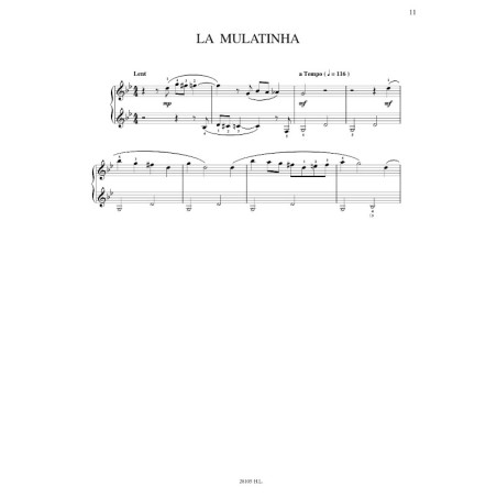 Mélodies populaires d'Amérique latine Vol.Brésil