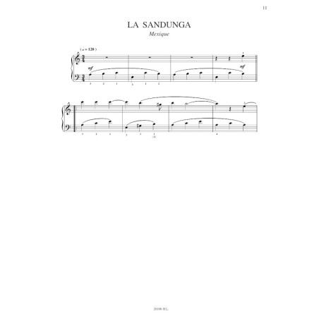 Mélodies populaires d'Amérique latine Vol.1