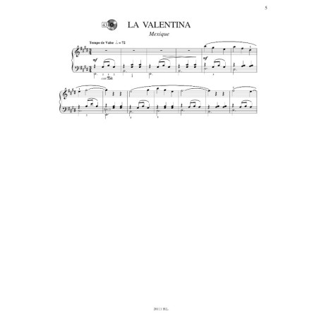 Mélodies populaires d'Amérique latine Vol.2E