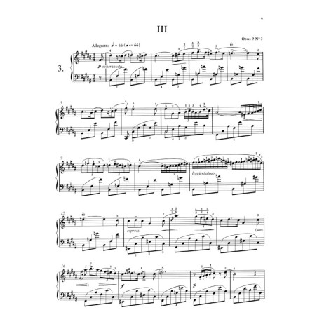 Nocturnes Op.9 (3)