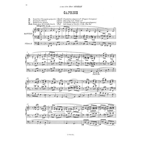 Pièces de fantaisie Op.51 suite n°1