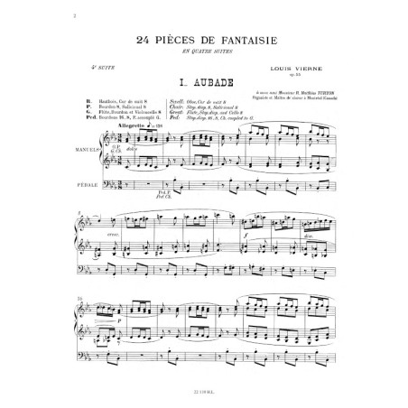 Pièces de fantaisie Op.55 suite n°4