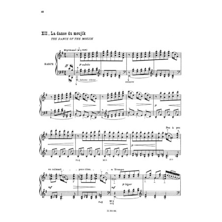 Images Op.35 et Op.39 Suite n°3 et 4