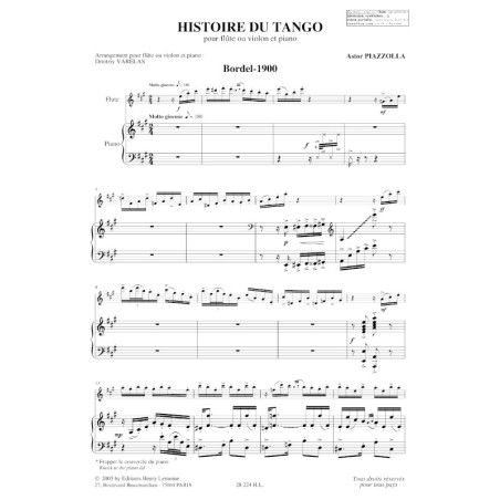 Histoire du tango
