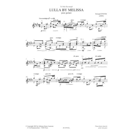 Lulla by Melissa