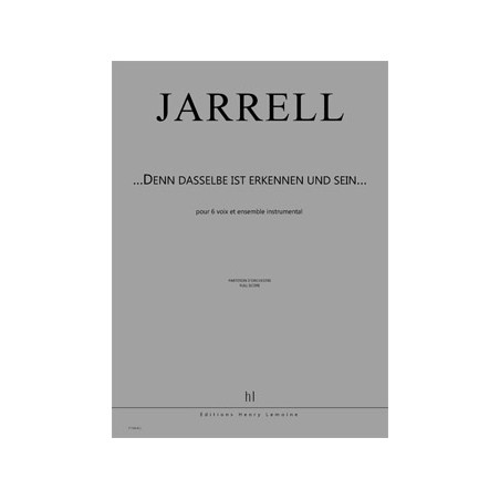 27060-jarrell-michael-denn-dasselbe-ist-erkennen-und-sein