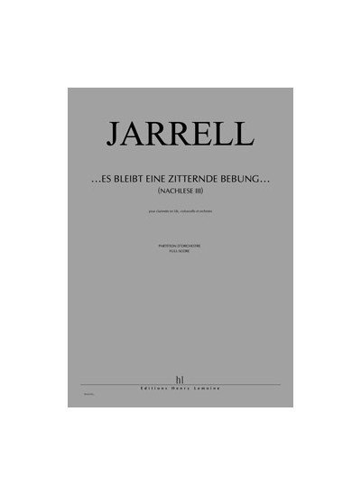 28613-jarrell-michael-nachlese-iii-es-bleibt-eine-zitternde-bebung