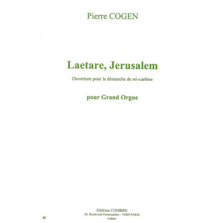 c06661-cogen-pierre-laetare-jerusalem-ouverture-pour-le-dimanche-de-mi-carême