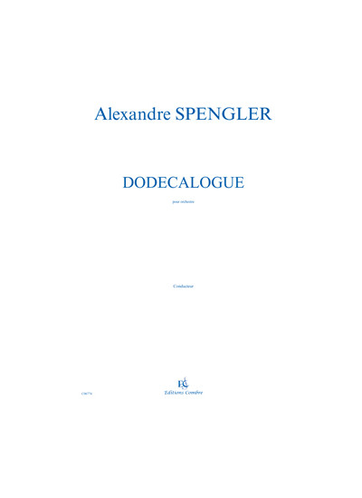 c06774-spengler-alexandre-dodecalogue