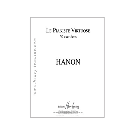 Le Pianiste virtuose - 60 Exercices pdf • Henry Lemoine