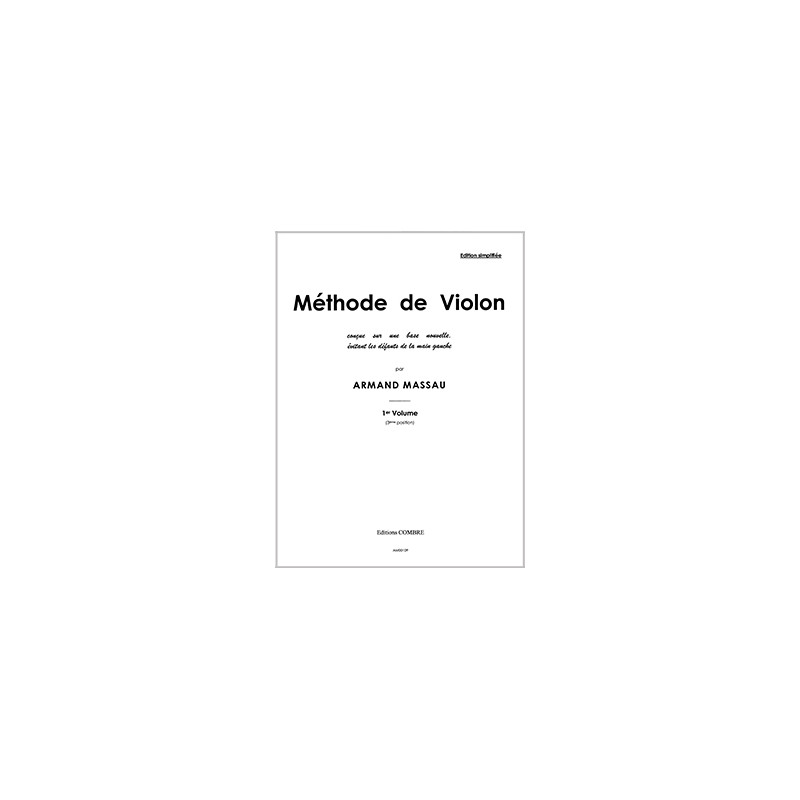 d1166-massau-armand-methode-de-violon-vol1-3e-position-edition-simplifiee