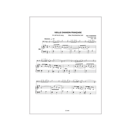 d1091-tchaikovsky-petr-ilitch-vieille-chanson-française