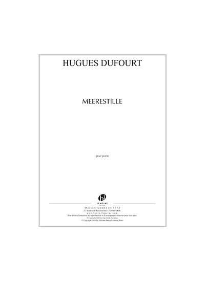 d1597-dufourt-hugues-meeresstille