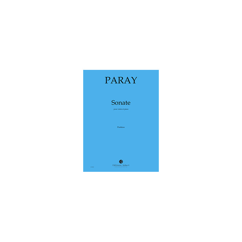 jj01584-paray-paul-sonate-pour-violon